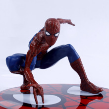 跨境热卖蜘蛛侠毒液英雄联盟手办模型复仇者公仔家居摆件机箱公仔