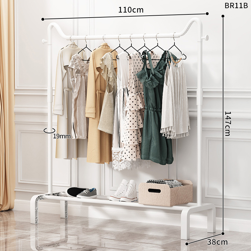 [고양이귀 단극 모델] 롱 110cm - 클래식 화이트