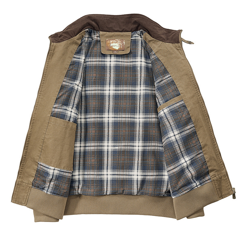 Moška oblačila 2024 nova oprana bombažna pilotska jakna moška spomladanska in jesenska pilotska jakna MA1 baseball jakna velika velikost_voghion.com