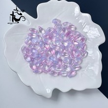 8x15mm玉兰花苞琉璃水滴吊坠DIY手工制作汉服饰品古风发簪材料