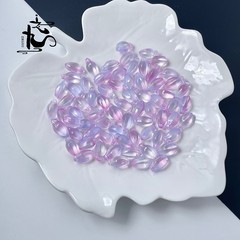 8x15mm玉蘭花苞琉璃水滴吊墜DIY手工製作漢服飾品古風髮簪材料