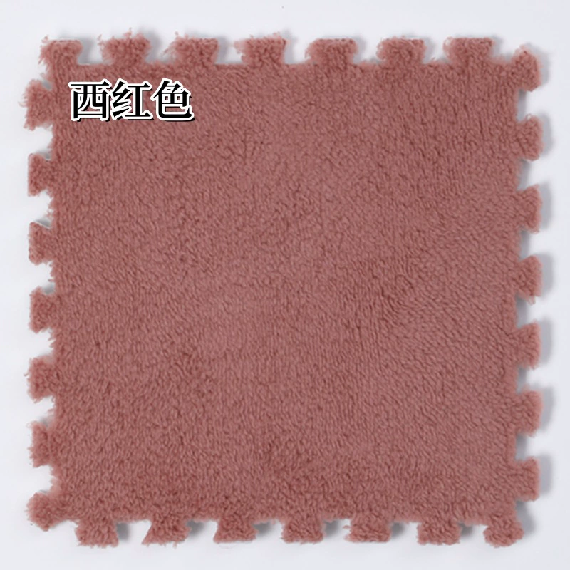 Ковровая плитка напольная, 30×30 см (толстая), гостиная и спальная комната, однотонные варианты цвета