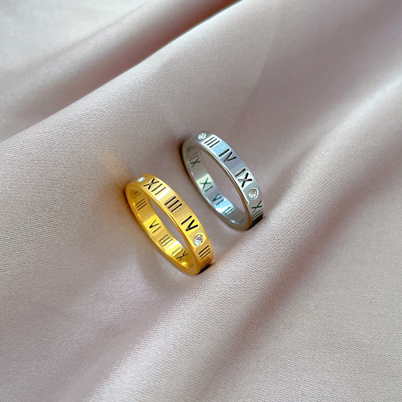 Minimalist Titanium Steel Jumping Ring For Men And Women, Simple_voghion.com