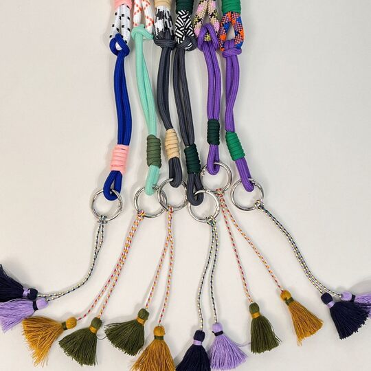 Summer Women's Rope Side Span Double Buckle Nylon Colorful Creative Braided Rope Universal Twist Rope Homemade Braided Bag Shoulder Strap
