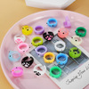 Cartoon fashionable cute ring, resin, European style, suitable for import, new collection, frog, on index finger