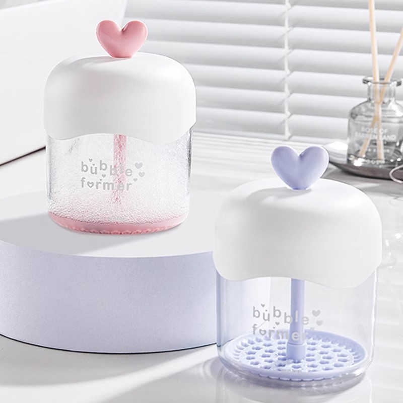 泡立て器洗顔料専用プッシュ式シャンプー入浴剤透明愛泡立て器クロスボーダーメーカー卸売り|undefined