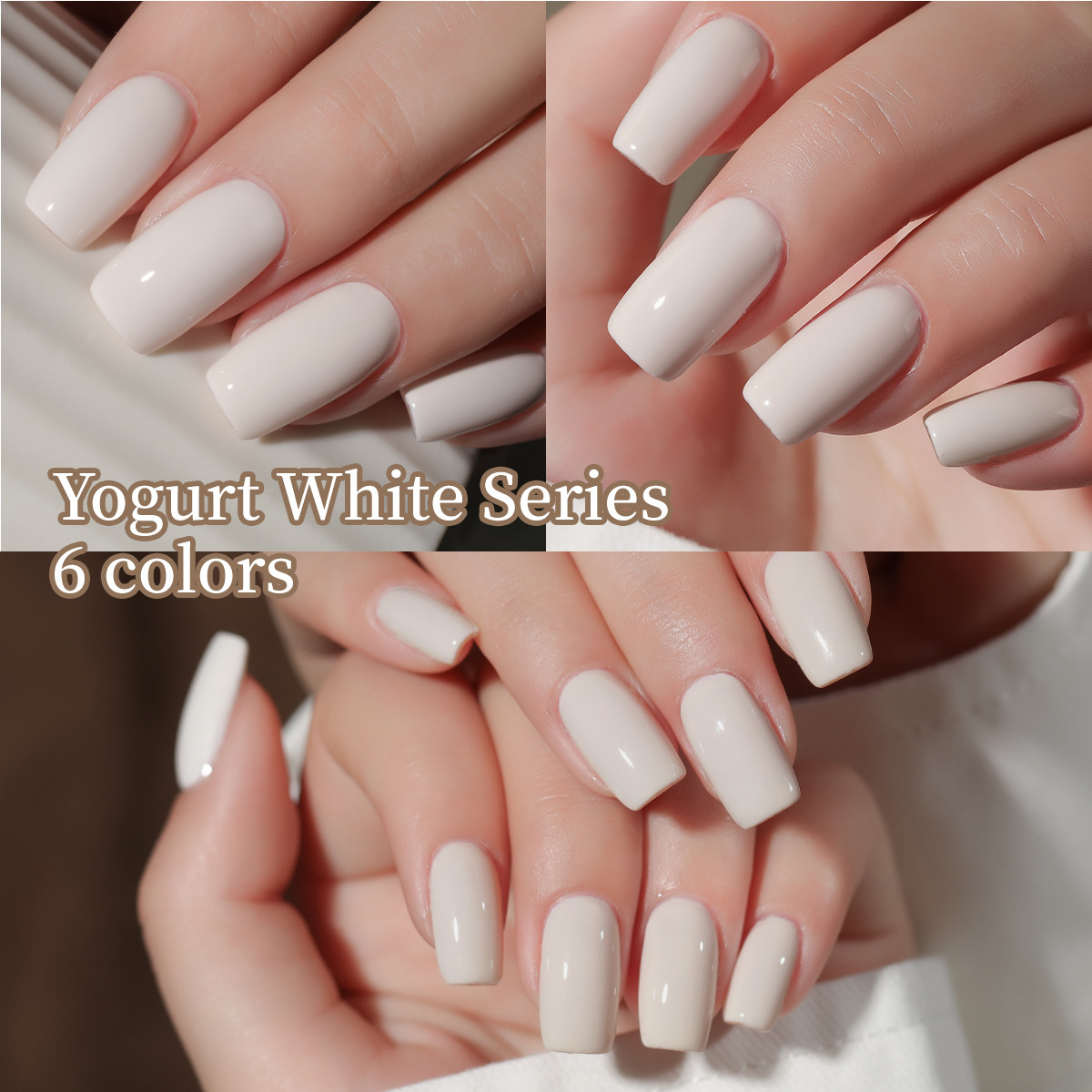 2025 nueva primavera y verano clásico todo fósforo color popular yogur blanco manicura especial pegamento de fototerapia para tienda image 5