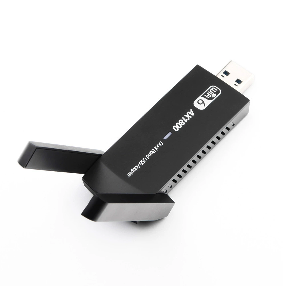 WIFI6 сетевая карта AX1800 высокоскоростная двухдиапазонная для гейминга, приёмопередатчик Wi‑Fi USB3.0