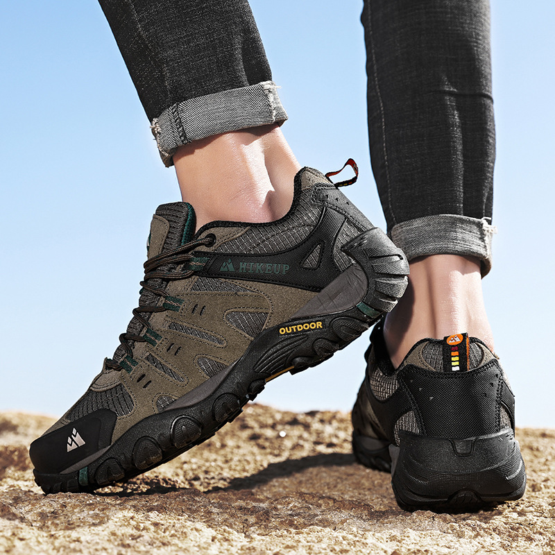 Zapatos de montaña al aire libre para hombres de otoño nuevos zapatos deportivos casuales para hombres transpirables de montaña para caminar zapatos de carrera