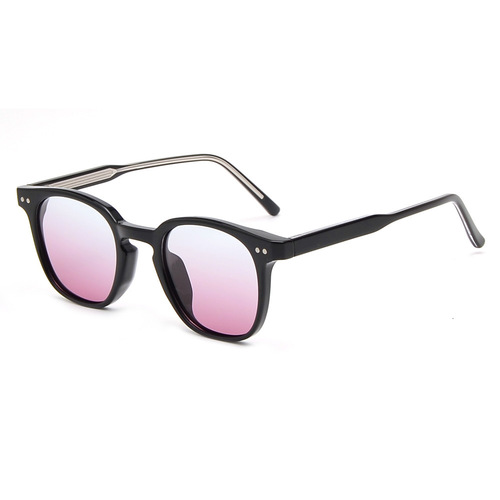 9205 New Retro Korean Polarized Sunglasses Women’s Driving Anti-UV Sunglasses Men’s Sheet Pin Leg Glasses