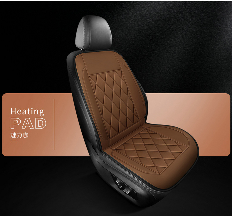 Car Heated Seat Cushion Winter Heated Seat Cushion Car Electric Heated Seat Cushion 12V Main and Passenger Car Seat Cushion