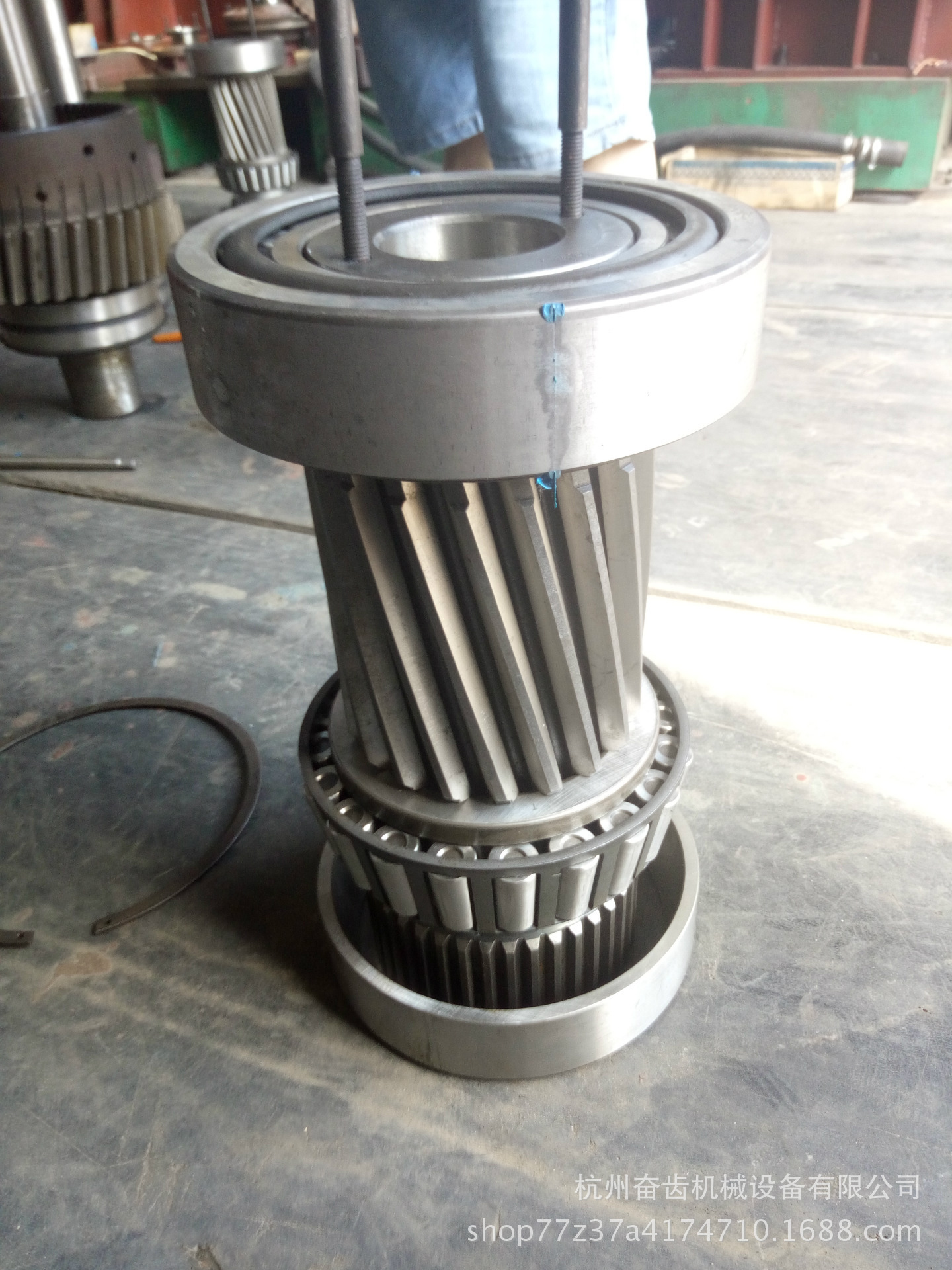 供应杭州前进船用齿轮箱120C船用齿轮箱主动齿轮输入轴齿轮螺旋桨