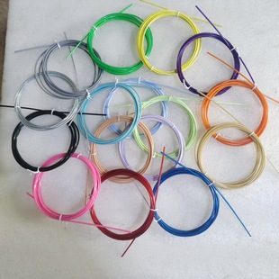 2.5mm thick wire skipping rope accessories spare rope PVC plastic-packed wire coil skipping rope parts 3 meters long