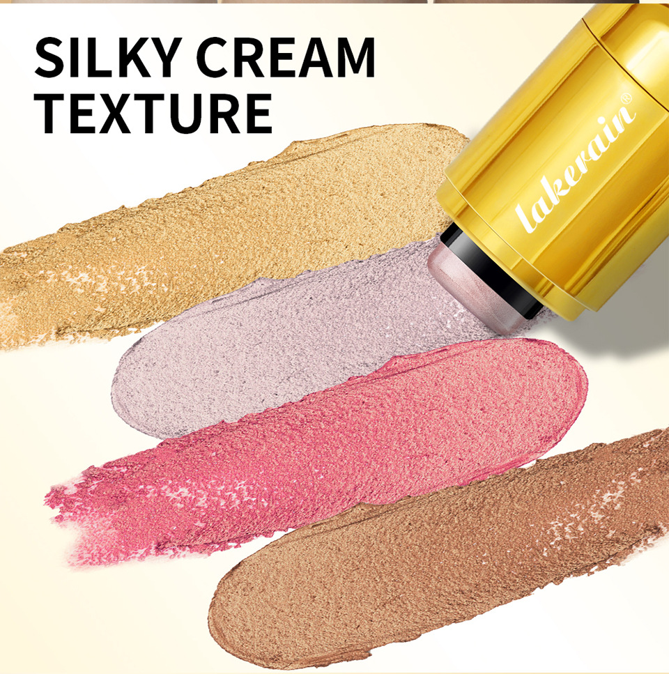 Cross-border lakerain Rotating Highlight Stick Natural three-dimensional facial contouring stick undefined