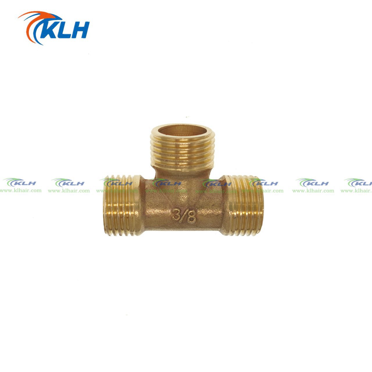 KWE 外丝 外牙三通1/2/3/4分