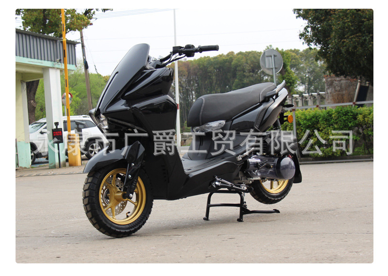 Cross-Border New Model 150Cc Scooter Fuel Vehicle Pdf Two-Wheeled Motorcycle Adult Off-Road Assistive Vehicle Factory Export