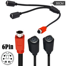 Mini DIN6 MDIN6 12ĸY PS/2 ̺6 M/Fx2