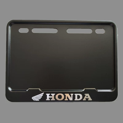 Pedal motorcycle license plate frame machine Other Automotive Exterior Supplies - honda-stereo-black