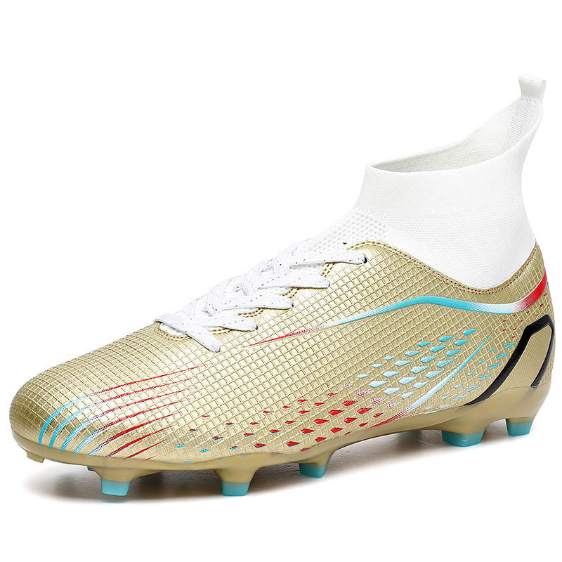 Nuevos zapatos de fútbol para hombres y mujeres zapatos de fútbol clavos adultos clavos largos zapatos de entrenamiento de niños adolescentes fábrica