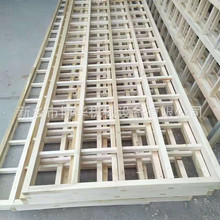 1025振动筛木框 1030直线筛网架 震动筛常用白杨木筛框厂家