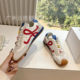 High Edition Luo Jia Ballet Training Shoes 2025 Spring New Genuine Leather Flat Casual Shoes Joker Forrest Gump Shoes sneaker