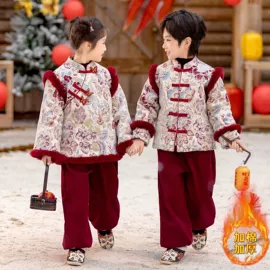 童民族服装;儿童表演服;童汉服