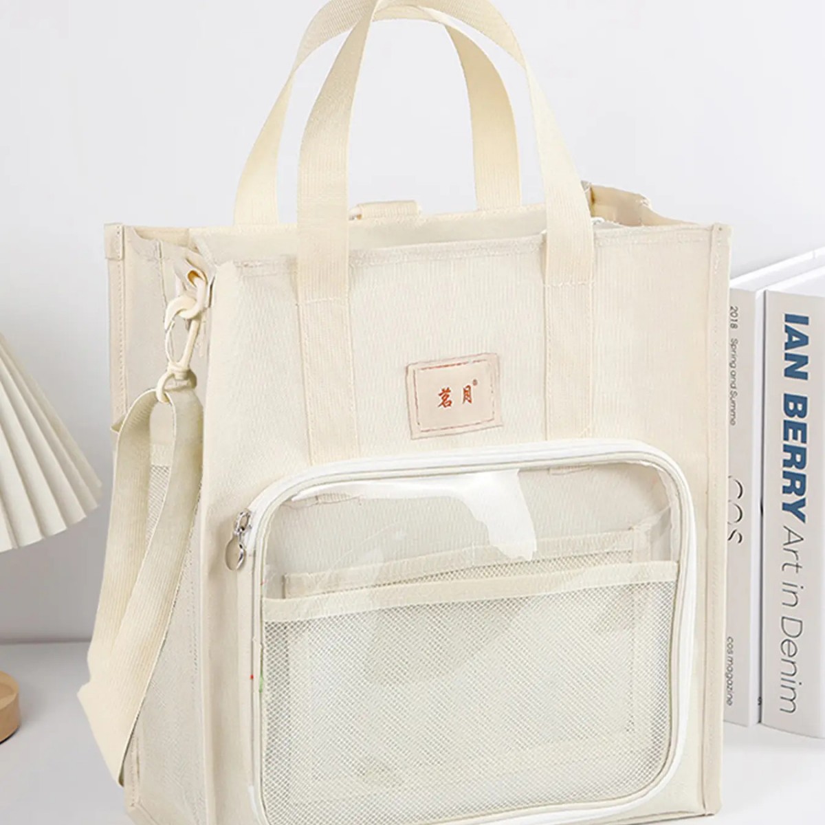 Japón encantador dibujos animados tablero de ajedrez bolsas de lápiz de gran capacidad bolsas de lápiz bolsas de almacenamiento de lienzo estudiantes bolsas de papelería