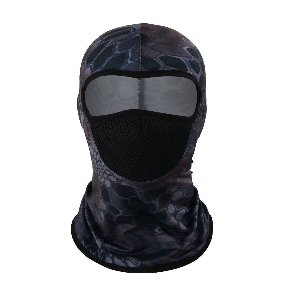 Travel scarf, windproof sports silk mask, sun protection, with neck protection