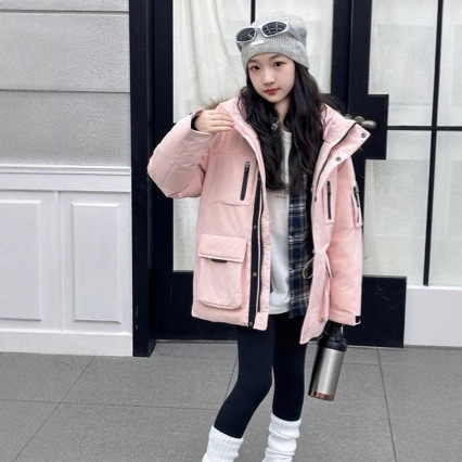 Factory Direct New Popular Children's New York Yankees Cymlb Parent-Child Thick Warm down Work Jacket