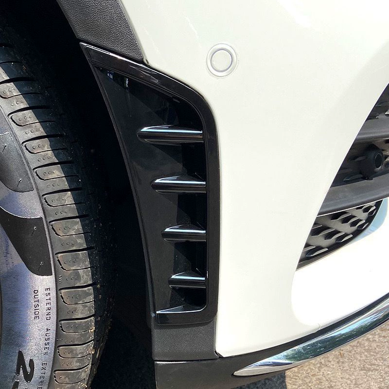 Подходит для Mercedes-Benz GLC (2020+), GLC260 GLC300 — передний бампер, воздушный вход, ветровой нож, наружная наклейка для тюнинга