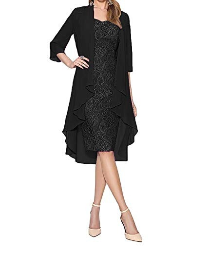 AliExpress Amazon New Lace Chiffon Elegant Commuter Midi Dress Solid Color Slim Fit Dress Two-Piece Set AliExpress Amazon New Lace Chiffon Elegant Commuter Midi Dress Solid Color Slim Fit Dress Two-Piece Set