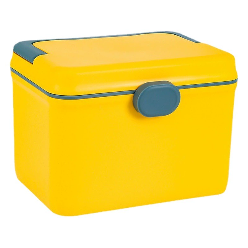 Портативный многослойный пластиковый контейнер для хранения лекарств большой емкости, аптечка для дома, небольшой контейнер для экстренного хранения лекарств