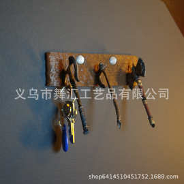 跨境新品奇幻斧头手办壁挂钥匙扣