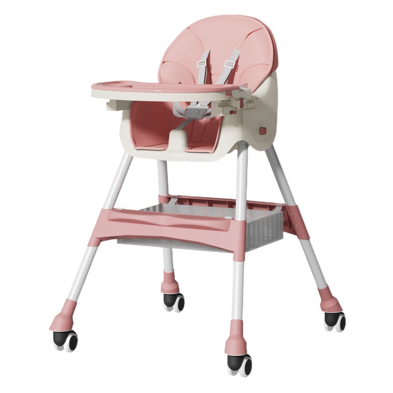 Cross-Border Children's Dining Chair, Growing Chair, Baby Dining Chair, Foldable Portable Dining Table and Chair, Multi-Functional Baby Small Dining Table