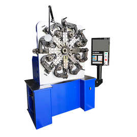 CNC-8350全自动数控弹簧机 铁线工艺品弹簧机可培训生产各种弹簧