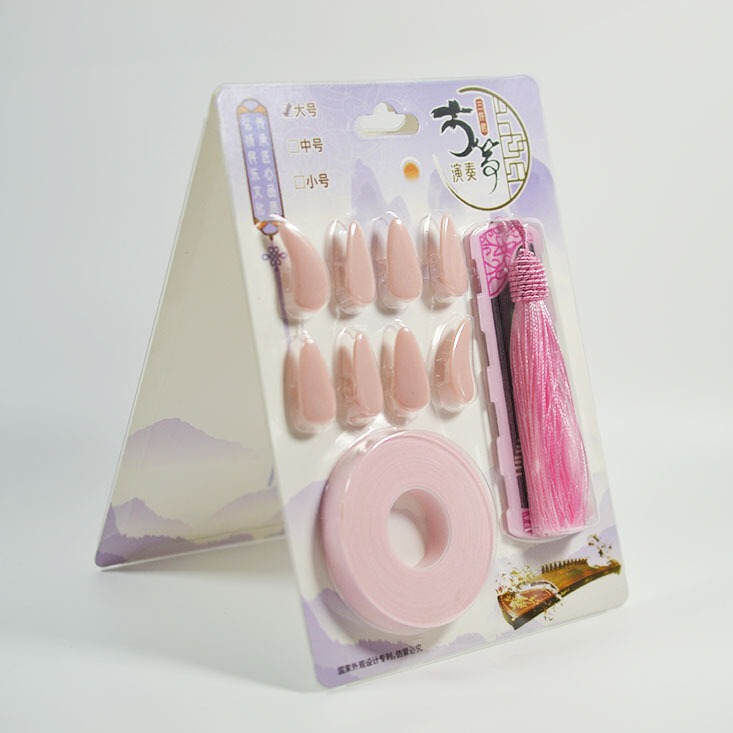 Guzheng three-piece set Guzheng gift box suit Guzheng nail Guzheng tape Guzheng nail storage board