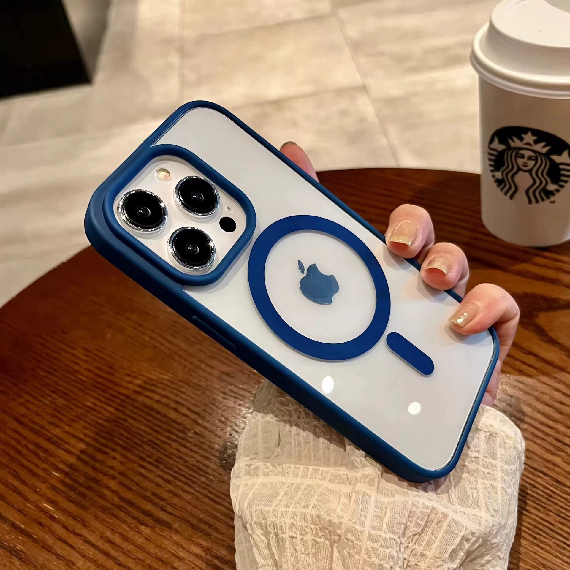 Apple, iPhone 16, защитный чехол, прозрачный акриловый iPhone14 Pro