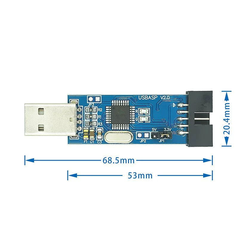 Программатор 51/AVR ISP USBASP загрузчик USBISP