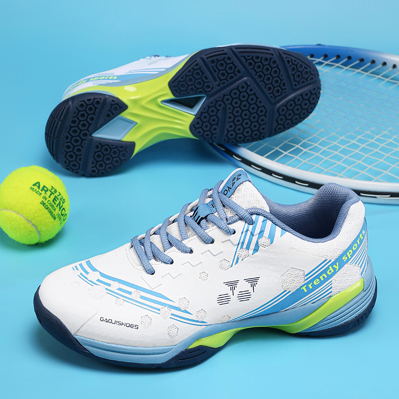 Cross-Border New Casual Badminton Shoes for Men and Women, Mesh Breathable Sports Shoes, Non-Slip and Wear-Resistant Table Tennis Shoes Cross-Border New Casual Badminton Shoes for Men and Women, Mesh Breathable Sports Shoes, Non-Slip and Wear-Resistant Table Tennis Shoes