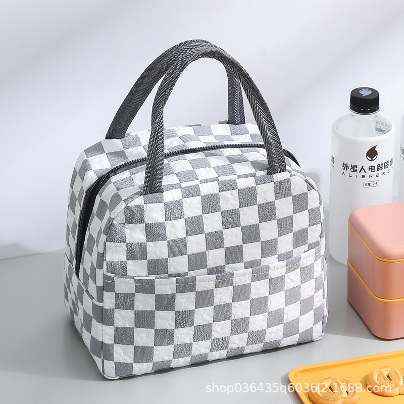 Bolsa de almuerzo de papel de aluminio con aislamiento de dibujos animados bolsa de almuerzo Linda bolsa de almuerzo caja de almuerzo bolsa de almacenamiento bolsa de almuerzo Portátil Bolsa de Almuerzo