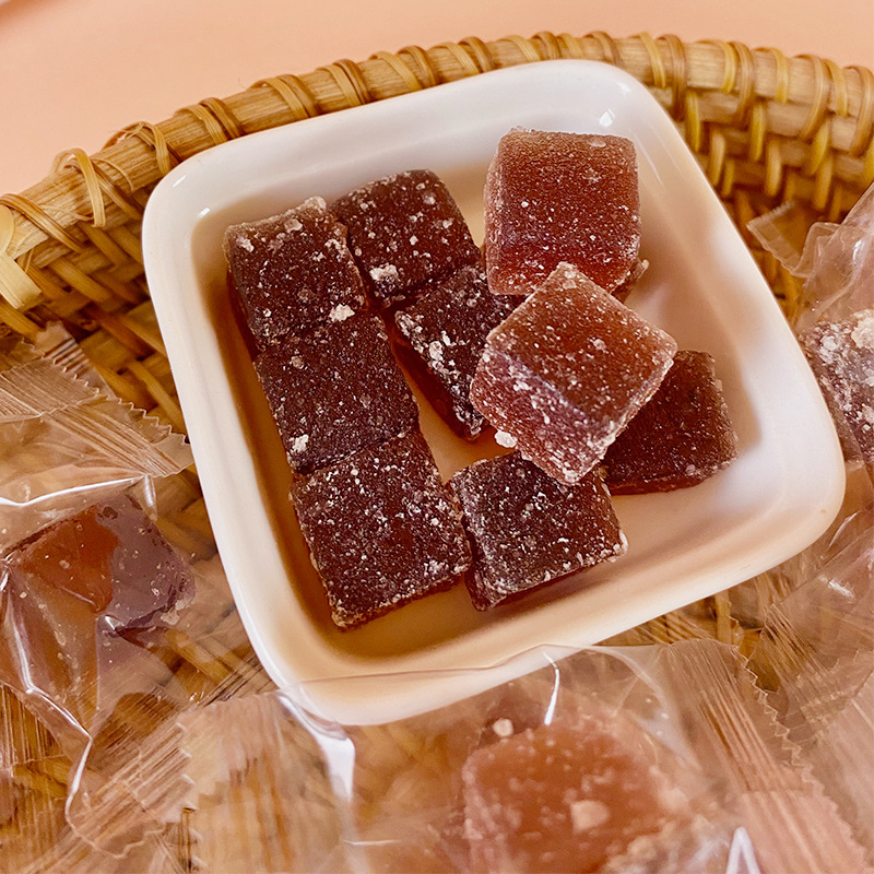 廠家批發紅糖酸棗仁軟糕散裝獨立包裝傳統點心軟糕辦公休閒零食