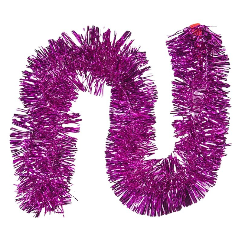 Оптовая продажа Рождество Новый год Двухслойное шифрование Красочные шерстяные полоски свадебный фестиваль Празднование украшения цветные полоски праздничные атрибуты