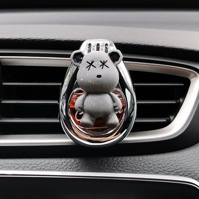 Car Perfume Car Aromatherapy Car Air Conditioning Air Outlet Decoration Car Accessories Ornaments Lasting Light Fragrance and Odor Removal (Car Perfume Aromatherapy) - cologne-grizzly-bear
