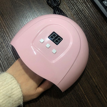 新款54W美甲光疗机USB线供电指甲烤灯智能感应甲油胶美甲烘干机