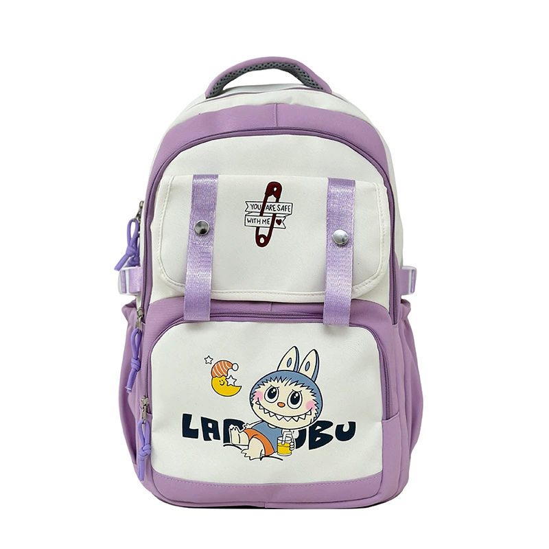 Fashionable school bag, capacious high quality backpack for leisure