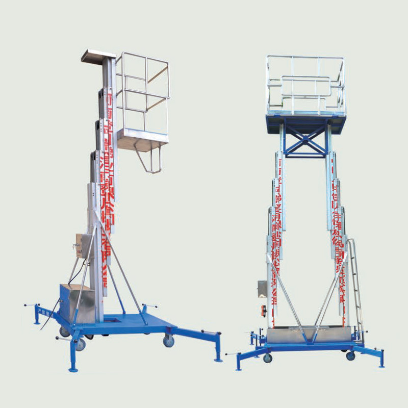 Moon aluminium alloy Hydraulic pressure Lifting platform Mobile elevator Climbing ladder Aerial