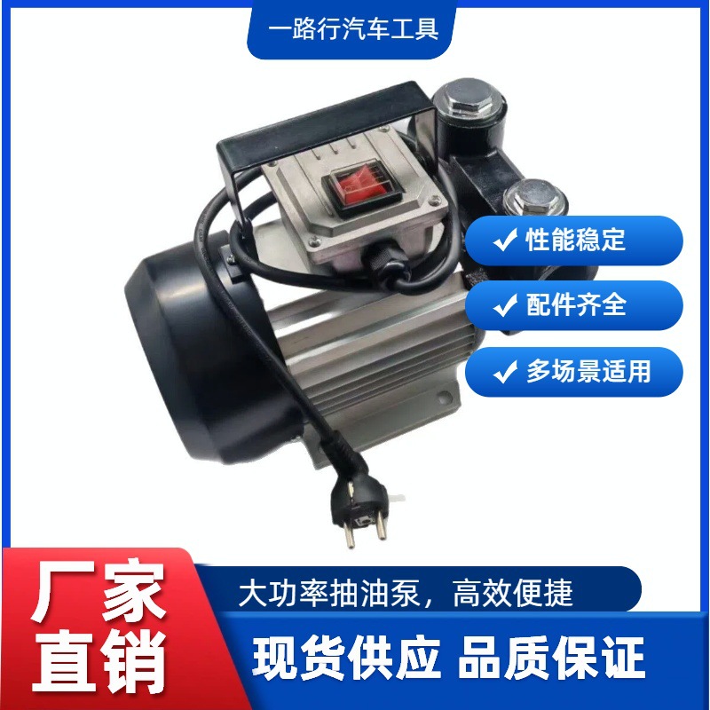 550W220V抽油泵大功率高效柴油泵煤油石蜡油加油机油泵厂家供应