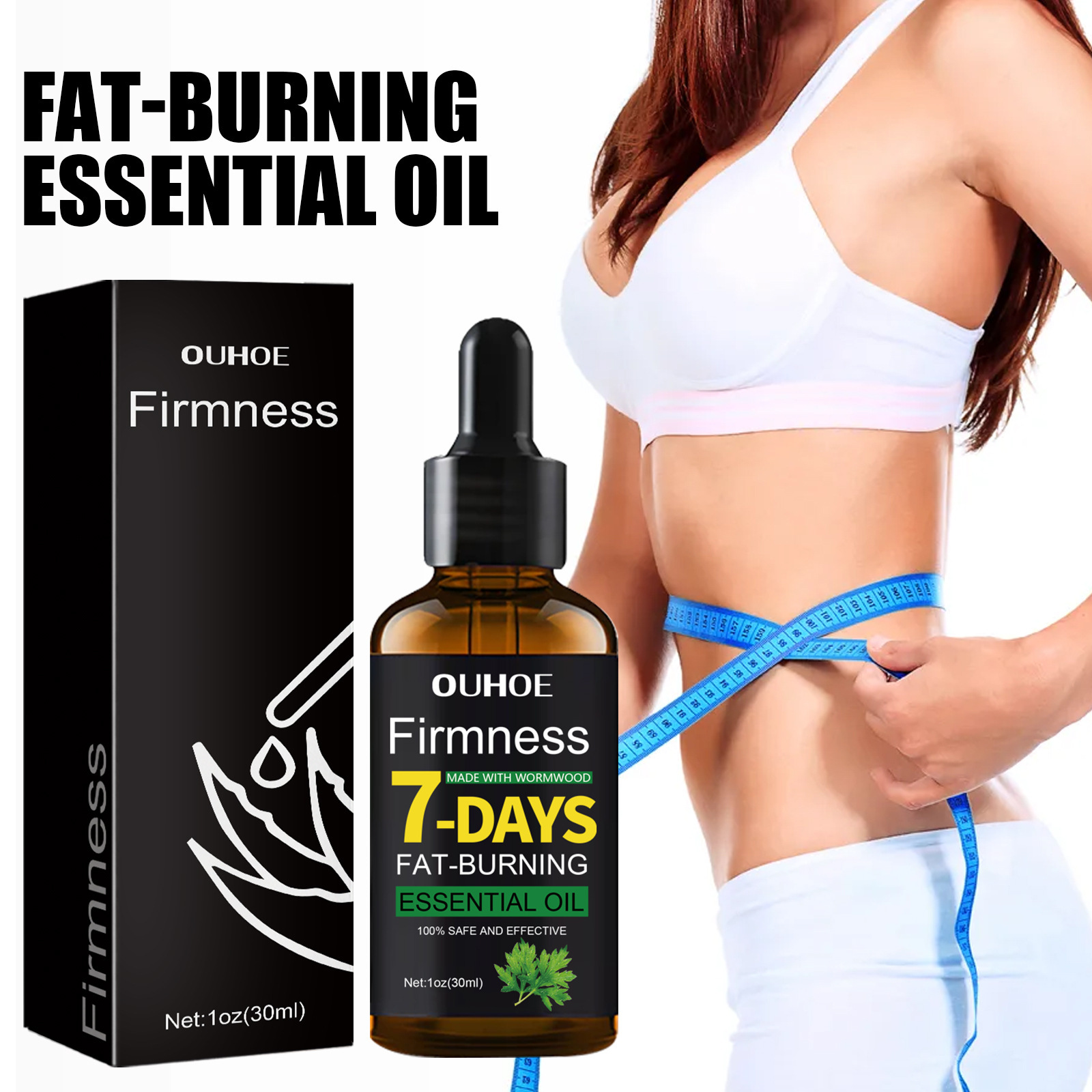 Ouhoe Softening Essential Oil, Skin-Friendly for Daily Massage, Enhances Your Figure, Provides a Light, Refreshing, and Smooth Experience