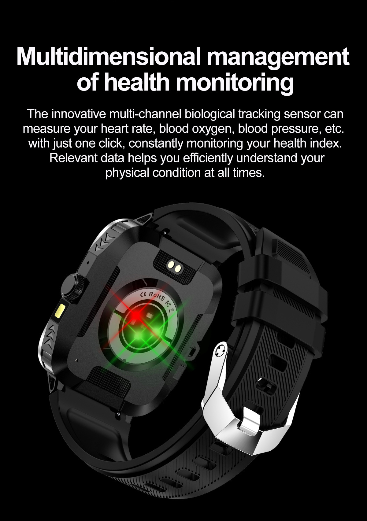 Smartwatch outdoor con chiamata bluetooth e cardiofrequenzimetro_voghion.com