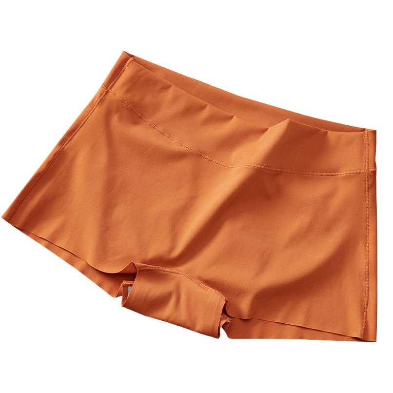 604無痕氷糸中腰平角ズボン純綿抗菌底段一枚式快適防走光大サイズ四角ズボン